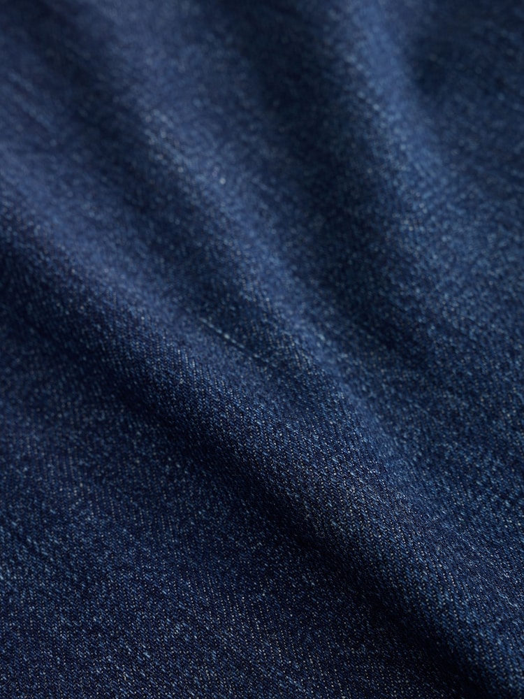 Dark Blue Baggy Fit Elasticated Waist Drawstring Jeans - Image 12 of 12 Dark Blue Baggy Fit Elasticated Waist Drawstring Jeans - Image 12 of 12