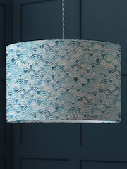 Voyage Maison Blue Melia Eva Printed Lamp Shade - Image 1 of 2