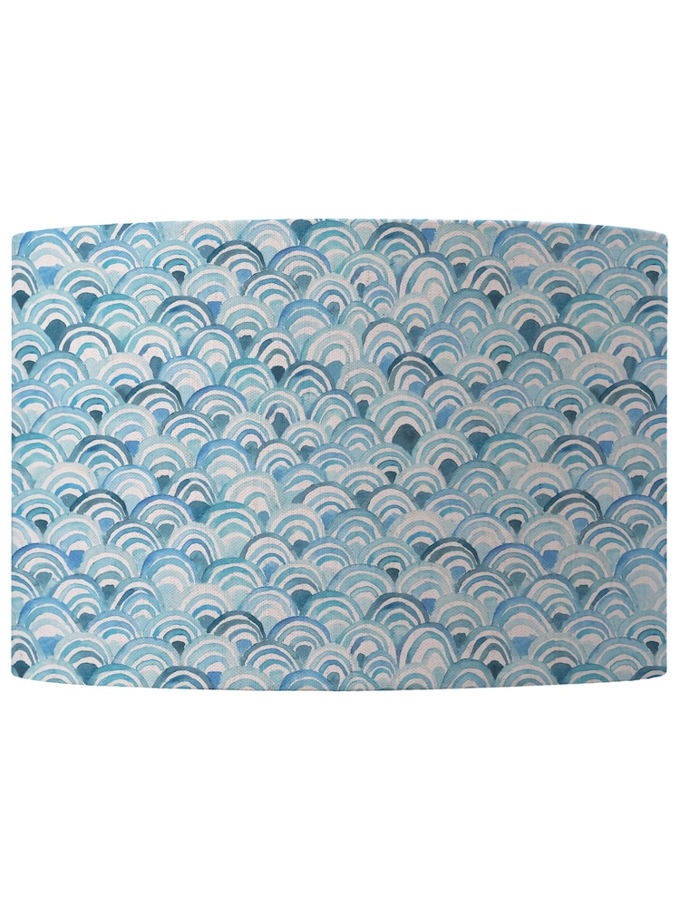Voyage Maison Blue Melia Eva Printed Lamp Shade - Image 2 of 2