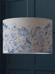 Voyage Maison Blue Floella Eva Printed Lamp Shade - Image 1 of 2