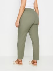 Yours Curve Jogginghose aus Leinenmischung - Bild 2 von 3