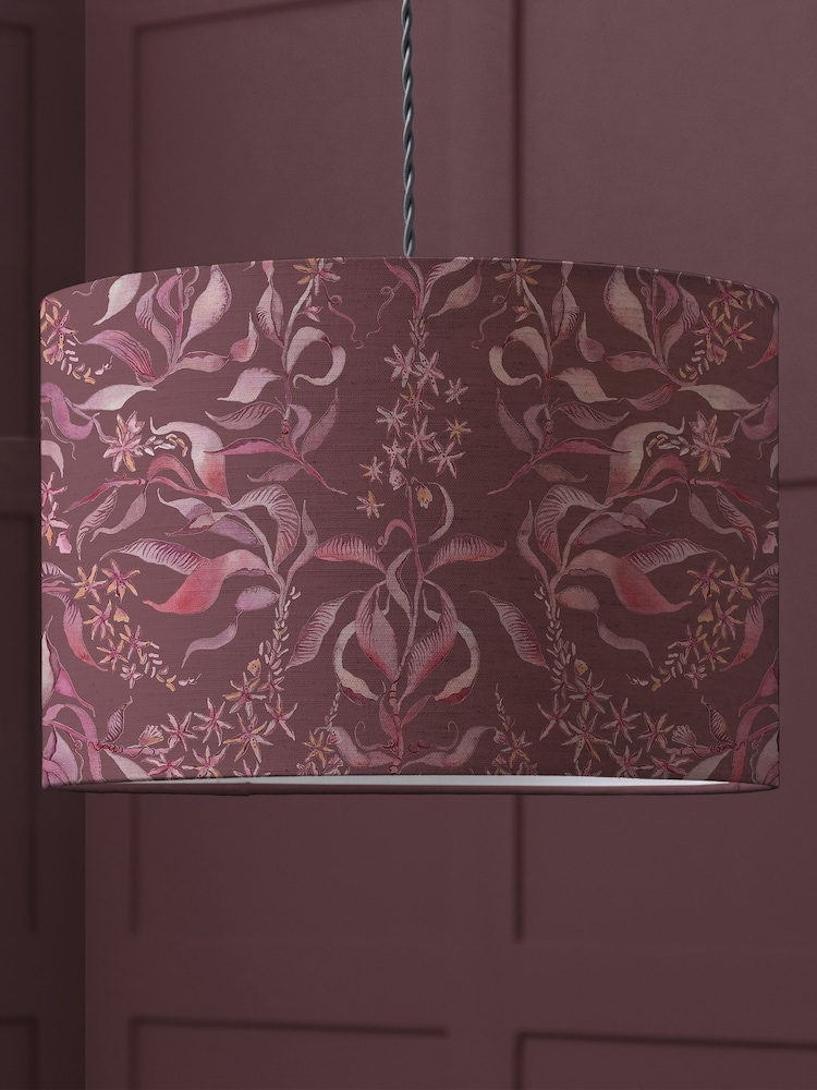 Voyage Maison Pink Hettie Eva Printed Lamp Shade - Image 1 of 2