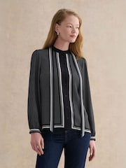 Hobbs Blue Valerie Blouse - Image 1 of 4