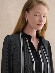 Hobbs Blue Valerie Blouse - Image 3 of 4