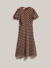 Hobbs Brown Petite Dorothy Dress - Image 4 of 4