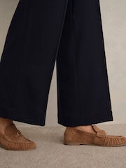 Hobbs Blue Eva Crop Trousers - Image 3 of 4