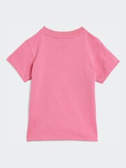 adidas Originals Pink Cycling Top and Shirt Set - Image 3 of 7