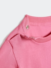 adidas Originals Pink Cycling Top and Shirt Set - Image 6 of 7