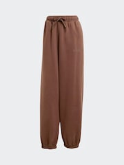 adidas Originals Brown Essentials Linear Oversized Joggers - Image 6 of 6