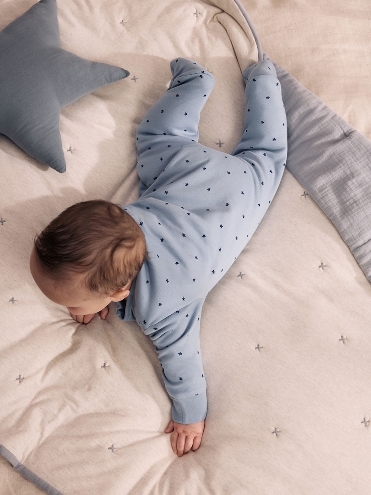 Blue Star 2.5 Tog Two Way Zip Sleepsuit - Image 2 of 5 Blue Star 2.5 Tog Two Way Zip Sleepsuit - Image 2 of 5