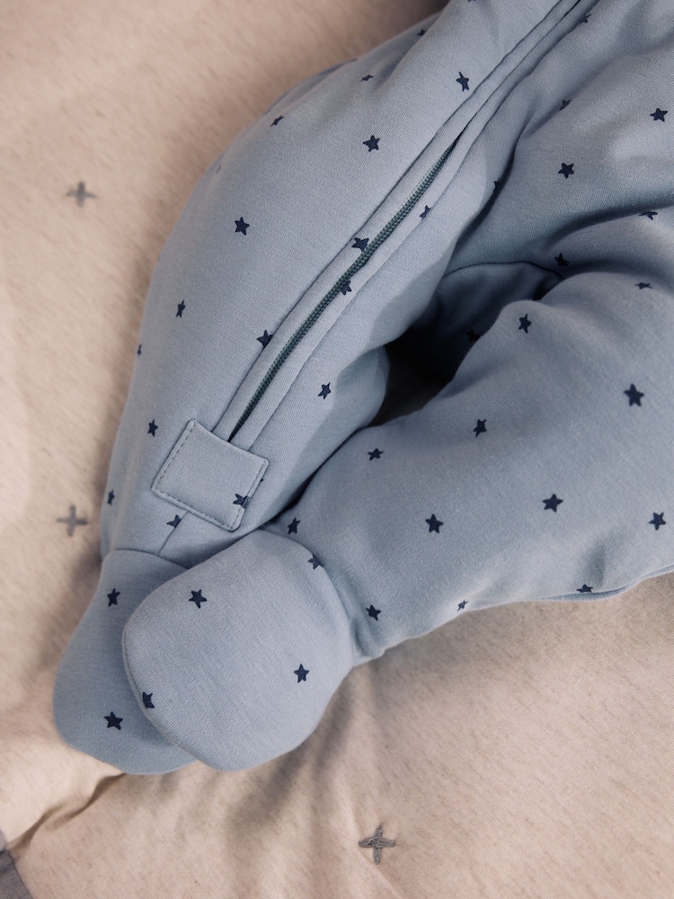 Blue Star 2.5 Tog Two Way Zip Sleepsuit - Image 5 of 5 Blue Star 2.5 Tog Two Way Zip Sleepsuit - Image 5 of 5