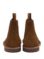 Solbrun Semsket skinn - Frank Wright Suede Slip-On Chelsea Boots - Bilde 3 av 4