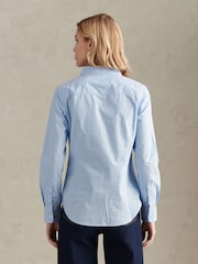 U.S. Polo Assn классикалық фит поплин жейдесі - 9суретінің 2 суреті