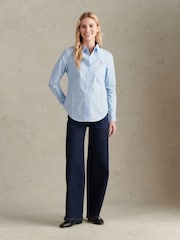 U.S. Polo Assn классикалық фит поплин жейдесі - 9суретінің 5 суреті