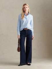 U.S. Polo Assn классикалық фит поплин жейдесі - 9суретінің 6 суреті