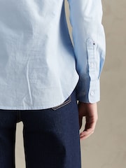 U.S. Polo Assn классикалық фит поплин жейдесі - 9суретінің 7 суреті