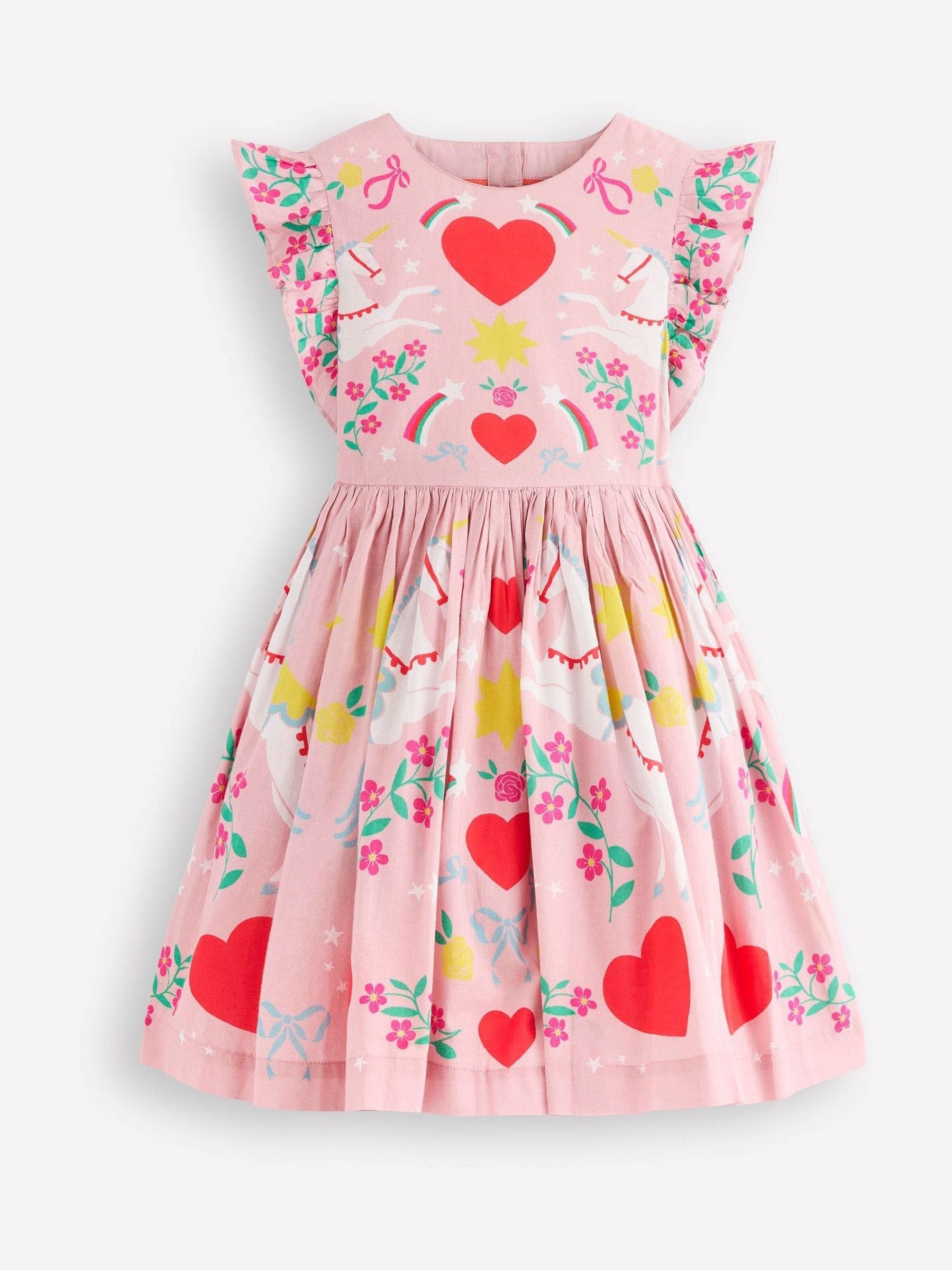 Buy Boden Pink Heart Back Dress from Next USA