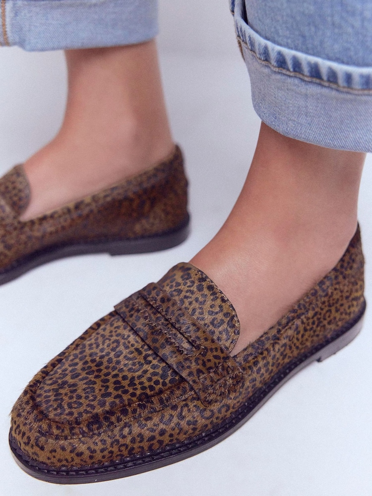 Boden Brown Nya Penny Loafers - Image 1 of 7 Boden Brown Nya Penny Loafers - Image 1 of 7