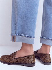 Boden Brown Nya Penny Loafers - Image 2 of 7