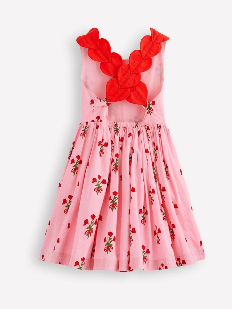 Boden Pink Fun Strap Back Dress - Image 2 of 3