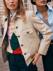 Boden Brown Gloucester Trench Jacket - Image 1 of 6