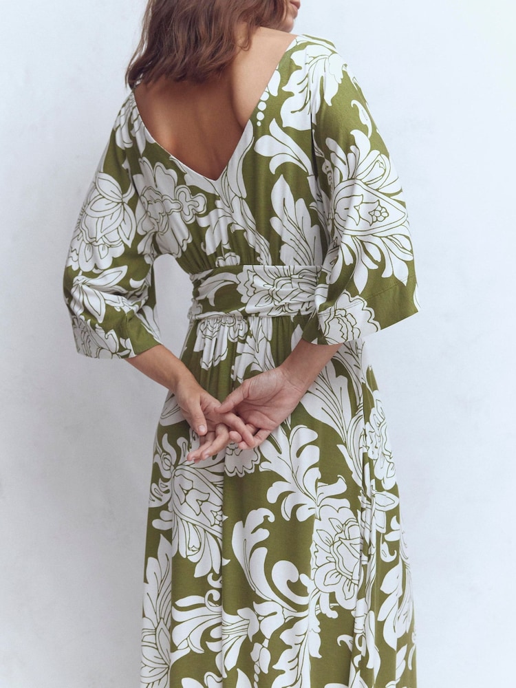 kimono jersey dress Buy Boden Pink Nell Kimono Midi Jersey Dress from Next USA