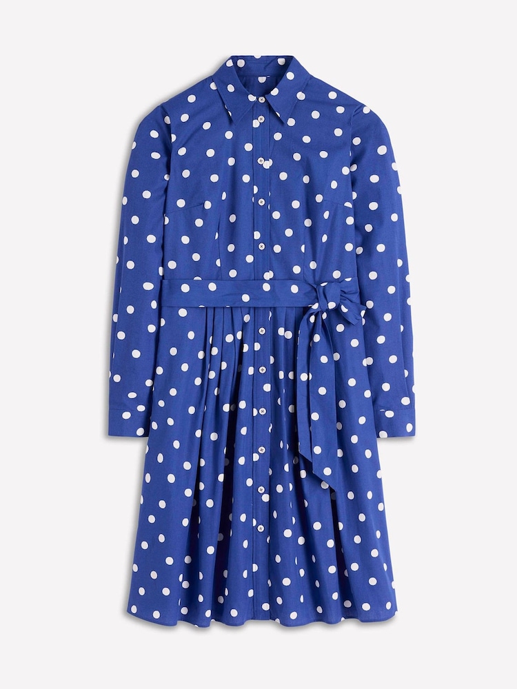 Boden Blue Alexa Long Sleeve Short Dress - Image 5 of 5 Boden Blue Alexa Long Sleeve Short Dress - Image 5 of 5