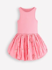 Boden Pink Bubble Hem Rib Dress - Image 1 of 3