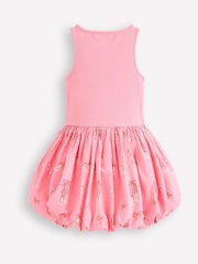 Boden Pink Bubble Hem Rib Dress - Image 2 of 3