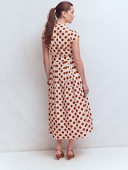Boden Brown Arabella Cotton Maxi Dress - Image 3 of 6