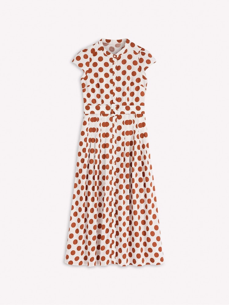 Boden Brown Arabella Cotton Maxi Dress - Image 6 of 6
