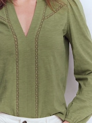 Boden Poppy Langärmelige Bluse - Bild 3 von 4