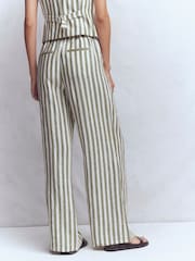 Boden Green Kensington Linen Trousers - Image 3 of 5