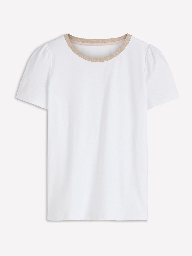 Boden Metallic Trim T-Shirt - Imagen 5 de 5 Boden Metallic Trim T-Shirt - Imagen 5 de 5
