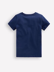 Bleu - Monstres de la mer - T-shirt Boden glow-in-the-dark - Image 2 de 3