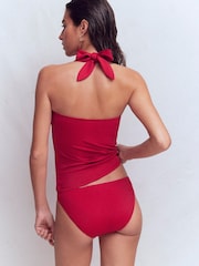Boden Red Kythira Ruched Tankini - Image 3 of 6
