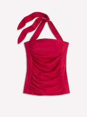 Boden Red Kythira Ruched Tankini - Image 5 of 6
