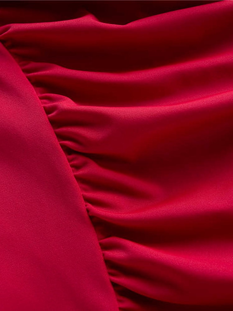 Boden Red Kythira Ruched Tankini - Image 6 of 6