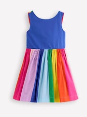 Boden Blue Multi Strap Flare Dress - Image 1 of 3