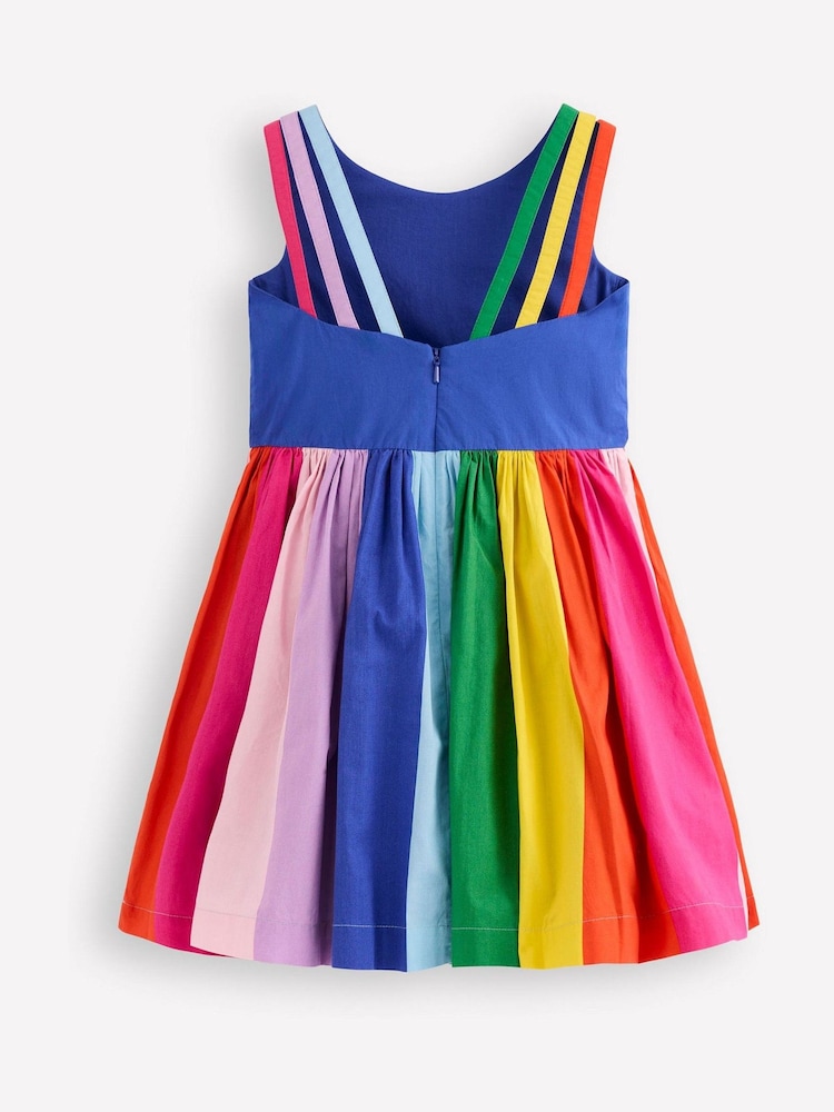 Boden Blue Multi Strap Flare Dress - Image 2 of 3 Boden Blue Multi Strap Flare Dress - Image 2 of 3