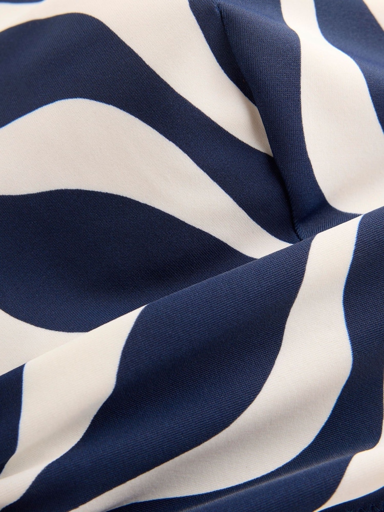 Boden Blue Mykonos Deep V Bikini Top - Image 7 of 7