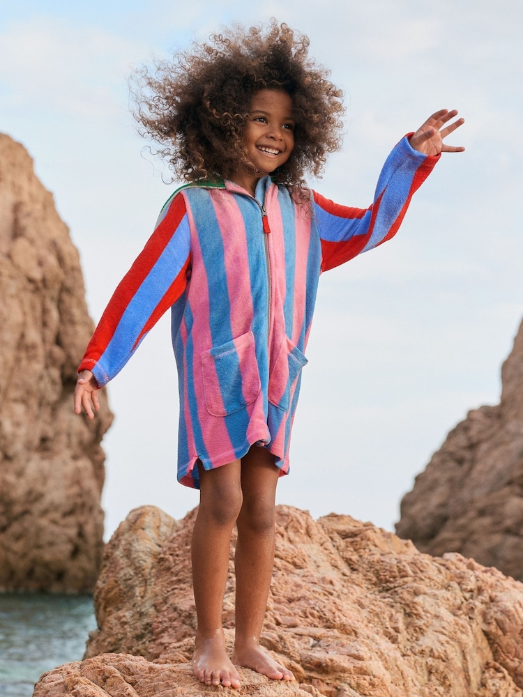 Qırmızı - Boden Romie Dəsmal Fermuarlı Örtük - 4şəkildən 1 şəkil