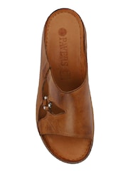 Pavers Leather Wedge-Heeled Mules - Bild 4 von 5