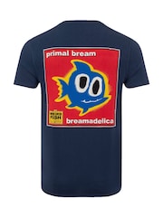 Weird Fish Blue Primal Bream Back Print Artist T-Shirt - Image 6 of 6