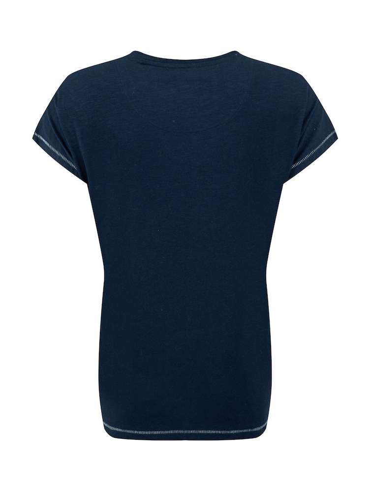 Weird Fish Fern Bee Front Print Graphic T-Shirt - صورة 6 من 6