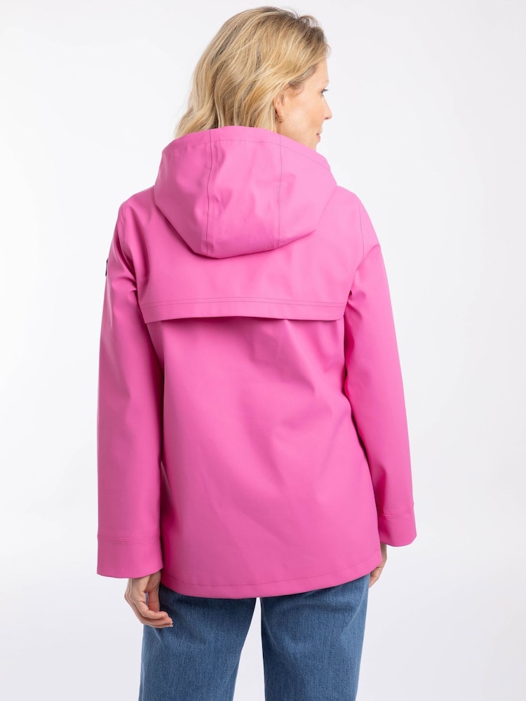 Rosa - Weird Fish Faros vanntett regnjakke - Bilde 2 av 7