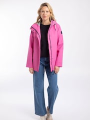 Rosa - Weird Fish Faros vanntett regnjakke - Bilde 3 av 7