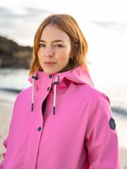 Rosa - Weird Fish Faros vanntett regnjakke - Bilde 5 av 7