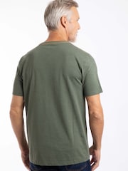 Weird Fish Green Sunrise Front Print Graphic T-Shirt - Image 2 of 6