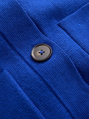 Boden Blue Short Sleeve Knit Shirt - Image 7 of 7